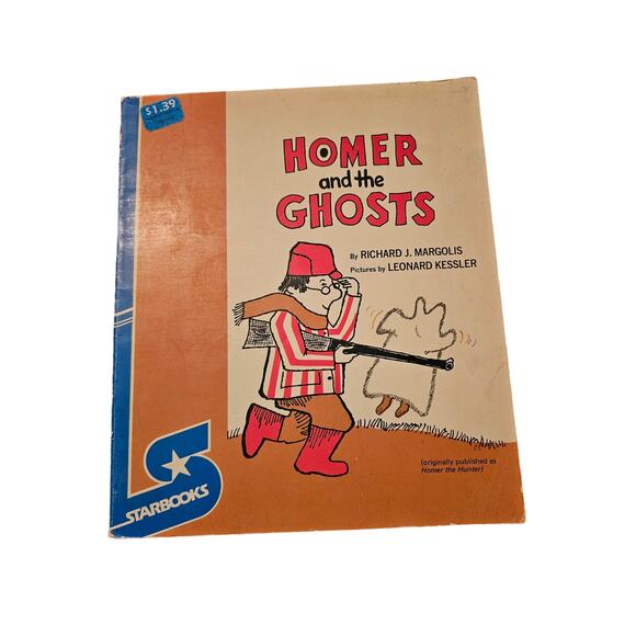 Vintage Book Homer and the Ghosts Richard J Margolis 1980 First Edition - Picture 1 of 4